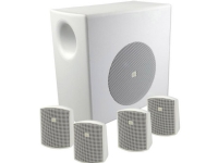 JBL Control 50 PackWH ELA-satellitsystem 200 W Hvid 1 stk