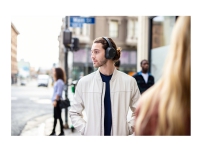 Sony WH-CH710N - Hodetelefoner med mikrofon - full størrelse - Bluetooth - trådløs - NFC - aktiv støydemping - 3,5 mm jakk - svart