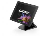 Custom PCPOS VISION15 PRO i5 - Alt-i-ett - 1 x Core i5 6300U / 2.4 GHz - RAM 8 GB - SSD 128 GB - HD Graphics 520 - GigE - uten OS - monitor: LED 15.1 1024 x 768 (XGA) berøringsskjerm