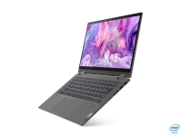Lenovo IdeaPad Flex 5 14ITL05 82HS - Flippdesign - Core i5 1135G7 / 2.4 GHz - Win 11 Home - Iris Xe Graphics - 16 GB RAM - 256 GB SSD NVMe - 14 IPS berøringsskjerm 1920 x 1080 (Full HD) - Wi-Fi 6 - grafittgrå - kbd: Nordisk
