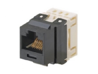 Panduit NKP5E88MWH-Q, Flat, Hvit, RJ-45, Hunkjønn, Cat5e, U/UTP (UTP)