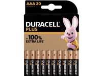 Duracell Plus-AAA CP20 AAA-batteri Alkali-mangan 1.5 V 20 stk