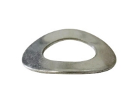 TOOLCRAFT A2 D137-A2 192069 Fjederskiver Indvendig diameter: 2.2 mm M2 DIN 137 Rustfrit stål A2 100 stk