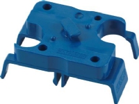 HAGER Fod 18 mm For Clicline kanaldåse Plast, blå