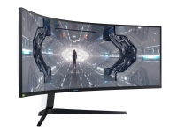 Samsung Odyssey G9 C49G95TSSR - G95T Series - QLED-monitor - kurvet - 49 - 5120 x 1440 Dual Quad HD @ 240 Hz - VA - 1000 cd/m² - 2500:1 - 1 ms - HDMI, 2xDisplayPort - svart
