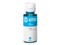 HP GT52 - Cyan - original - blekkrefill - for Smart Tank 51X, 67X, 70XX, 72X, 73XX, 75X, 76XX, 790 Smart Tank Plus 55X