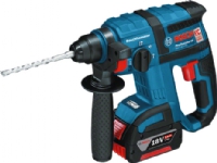 Bosch Cordless Rotary Hammer GBH 18 V-EC Professional (blue / black, L-BOXX, 2x Battery 5.0 Ah)