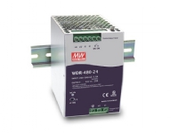 MEAN WELL WDR-480-24, 480 W, 180 - 550 V, 47 - 63 Hz, 1.6 - 4 A, Aktiv, 18 ms