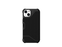 UAG Rugged Case for iPhone 13 5G [6.1-inch] - Metropolis Kevlar Black - Lommebok for mobiltelefon - KEVLAR - svart kevlar - 6.1 - for Apple iPhone 13