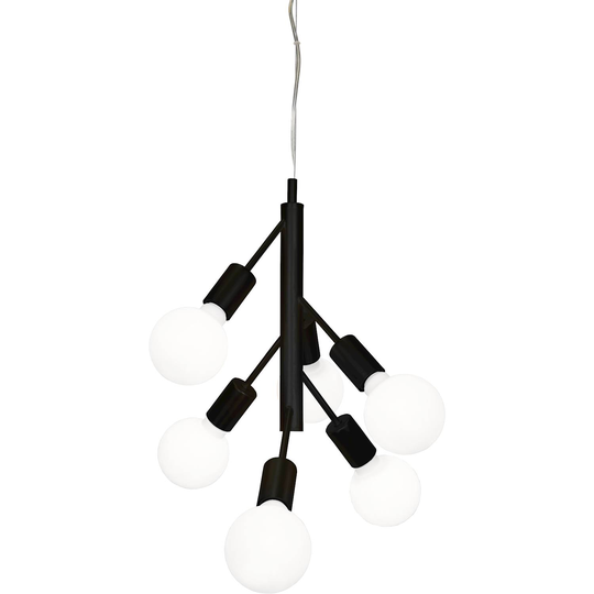 Globen Lighting Pendel Comet Svart