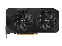 ASUS DUAL-RTX2060-6G-EVO - Grafikkort - GF RTX 2060 - 6 GB GDDR6 - PCIe 3.0 - DVI, 2 x HDMI, DisplayPort