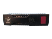 HPE Midline - Harddisk - 2 TB - hot-swap - 3.5 LFF - SAS 6Gb/s - 7200 rpm - med HP SmartDrive-holder
