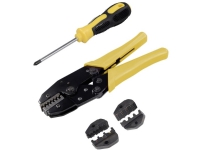Maxtrack SW 17 L SW 17 L Crimp-sæt Kabelsko, Stik, Ledningsforbinder 0.5 til 16 mm² Inkl. udskiftelige krympeindsatser