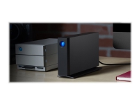 LaCie d2 Professional STHA4000800 - Harddisk - 4 TB - ekstern (stasjonær) - USB 3.1 (USB-C kontakt) - med Seagate Rescue Data Recovery