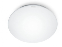 STEINEL RS 16 L Sensorlampe 60W, glas afskærmning, Ø275 mm, hvid, fatning E27, med slaveudgang max 100W.