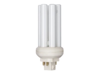 Philips MASTER PL-T - Ikke-integrert kompakt fluorescerende lyspære - GX24q-2 - 18 W - klasse G - varmt hvitt lys - 3000 K