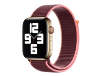 Apple 44mm Sport Loop - Klokkestropp for smart armbåndsur - Normal størrelse - plomme - for Watch (42 mm, 44 mm, 45 mm)