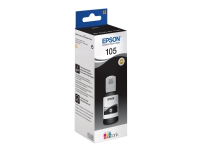 Epson 105 - 140 ml - svart - original - blekkbeholder - for EcoTank ET-7700, ET-7750, L7160, L7180 Expression Premium ET-7700, ET-7750