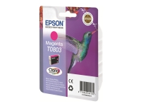 Epson T0803 - 7.4 ml - magenta - original - blister - blekkpatron - for Stylus Photo P50, PX650, PX660, PX700, PX710, PX720, PX730, PX800, PX810, PX820, PX830