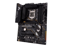 ASUS TUF GAMING B560-PLUS WIFI - Hovedkort - ATX - LGA1200-sokkel - B560 Chipset - USB-C Gen1, USB 3.2 Gen 1, USB 3.2 Gen 2 - 2.5 Gigabit LAN, Wi-Fi, Bluetooth - innbygd grafikk (CPU kreves) - HD-lyd (8-kanalers)