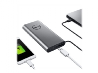 Dell Notebook Power Bank Plus PW7018LC - Strømbank - 1 x batteri - litiumion - 65 Wh - sølv - for Chromebook 3110, 3110 2-in-1 Latitude 3320, 3420, 35XX, 54XX, 55XX, 73XX Precision 35XX