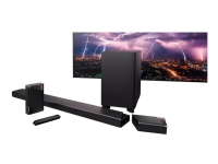 Philips Fidelio B97 - Lydplankesystem - for hjemmeteater - 7.1.2-kanal - trådløs - Bluetooth - 450 watt (Total)