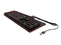 OMEN by HP 1100 - Tastatur - USB - Nordisk - Switches: Greetech Blue