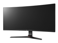 LG UltraGear 34GL750-B - LED-skjerm - kurvet - 34 - 2560 x 1080 WFHD @ 144 Hz - IPS - 300 cd/m² - 1000:1 - HDR10 - 1 ms - 2xHDMI, DisplayPort
