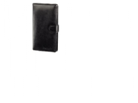 Hama Memory Card Case Vegas, size M - Minneeske - kapasitet: 8 SD/MMC-kort + 4 microSD-minnekort - svart