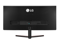 LG 34UM69G-B - LED-skjerm - 34 - 2560 x 1080 @ 75 Hz - IPS - 250 cd/m² - 1000:1 - 14 ms - HDMI, DisplayPort, USB-C - høyttalere - høyblank svart, Perlerød