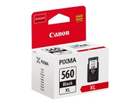 Canon PG-560XL - 14.3 ml - Høy ytelse - svart - original - blister med sikkerhet - blekkpatron - for PIXMA TS5350, TS5351, TS5351a, TS5352, TS5352a, TS5353, TS5353a, TS7450, TS7451