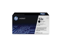 Lasertoner hp 53x q7553x, 7.000 sider, sort