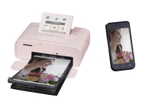 Canon SELPHY CP1300 - Skirver - farge - fargesublimering - 100 x 148 mm inntil 2.2 bilder/min (farge) - USB, USB-vert, Wi-Fi - rosa
