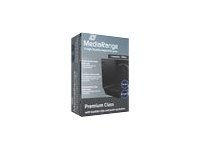 MediaRange Retail-Pack DVD-Case Single - DVD-videoboks - kapasitet: 1 CD/DVD - svart (en pakke 5)