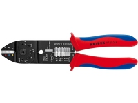 Knipex 97 21 215, Krympeverktøy, Stål, Plast, Blå, Rød, 23 cm, 224 g