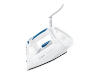 Bosch Sensixx'x DA30 TDA302401W - Dampstrykejern - såleplate: CeraniumGlissée - 2400 W - hvit / røykblå