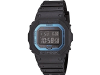 Casio Radio, Solenergi Armbåndsur GW-B5600-2ER (L x B x H) 13.4 x 42.8 x 48.9 mm Sort, Blå Kabinetmateriale=Harpiks Materiale (armbånd)=Harpiks