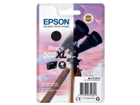 Epson Singlepack Black 502XL Ink, Høyt (XL) utbytte, Pigmentbasert blekk, 9,2 ml, 550 sider, 1 stykker
