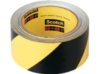 3M 766I afmærkningstape Sort og gul vinyl tape 0,12mmx50mmx33m
