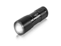 Ansmann Action9, Lommelykt, Svart, Aluminium, LED, 9 lamper, 30 m