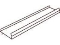 HAGER Enkelt skilleplade for montering i C-profil - (2 meter)