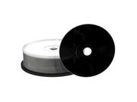 MediaRange - 25 x CD-R - 700 MB (80 min) 52x - svart - blekkstråleskrivbar overflate, skrivbar innerring - spindel