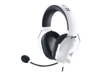Razer BlackShark V2 X - Hodesett - 7,1-kanals - full størrelse - kablet - 3,5 mm jakk - lydisolerende - hvit