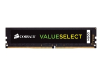 CORSAIR Value Select - DDR4 - modul - 4 GB - DIMM 288-pin - 2400 MHz / PC4-19200 - CL16 - 1.2 V - ikke-bufret - ikke-ECC
