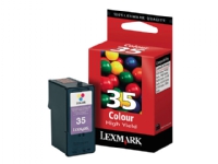 Lexmark - Høy ytelse - farge (cyan, magenta, gul) - original - blekkpatron - for Lexmark P6210, X2530, X4550, X5070, X5075, X5260, X5320, X5340, X5410, X5490, X5495, Z1400