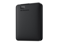 WD Elements Portable WDBU6Y0040BBK - Harddisk - 4 TB - ekstern (bærbar) - USB 3.0
