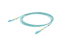 Ubiquiti UniFi - Koblingskabel - LC/UPC-multimodus (hann) til LC/UPC-multimodus (hann) - 3 m - fiberoptisk - dupleks - 50 / 125 mikroner - OM3 - innendørs - akvamarin