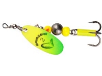 SG Caviar Spinner #2 6g 07-Fluo Yellow / Chartreuse
