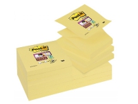 Post-it Z-Notes 76x76 Super Sticky gul (12)