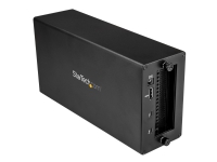 StarTech.com Thunderbolt 3 PCIe Expansion Chassis w/ DisplayPort – PCIe x16 – External PCIe Slot for Thunderbolt 3 Devices (TB31PCIEX16) - Systembussutvider - DP - 65 watt - for P/N: TB3DK2DPM2, TB3DOCK2DPPD, TB3DOCK2DPPU